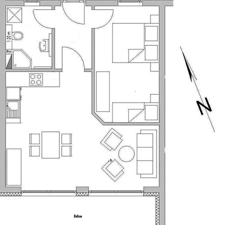 Apartment Schoene In Mit Grill, Garten Und Terrasse Oder Balkon *